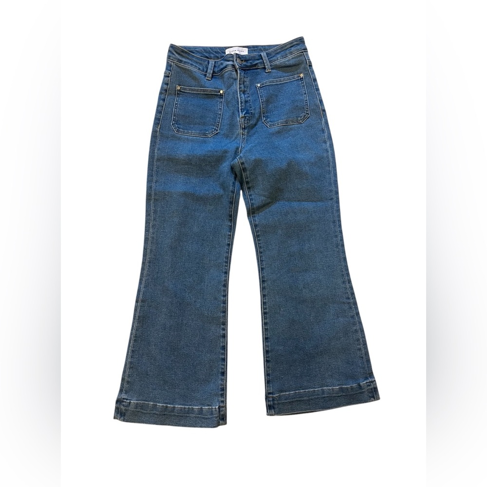 Risen Los Angeles Brand Classic Denim Flare Jeans